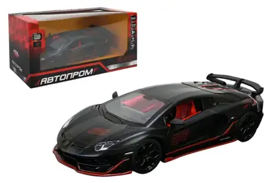 Машина металева 68269A(MB) 1:24 Lamborghini Aventador SVJ, батарейка, світло, звук, відкриваються двері, кор. 24,5x12см АВТОПРОМ Машина металева 68269A(MB) 1:24 Lamborghini Aventador SVJ, батарейка, світло, звук, відкриваються двері, кор. 24,5x12см АВТОПРОМ купити