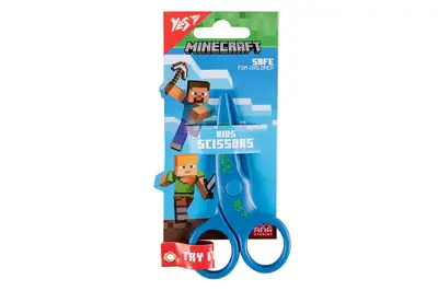 Ножиці Yes "Minecraft" 10,8 см безпечні пластикові 480450 купити
