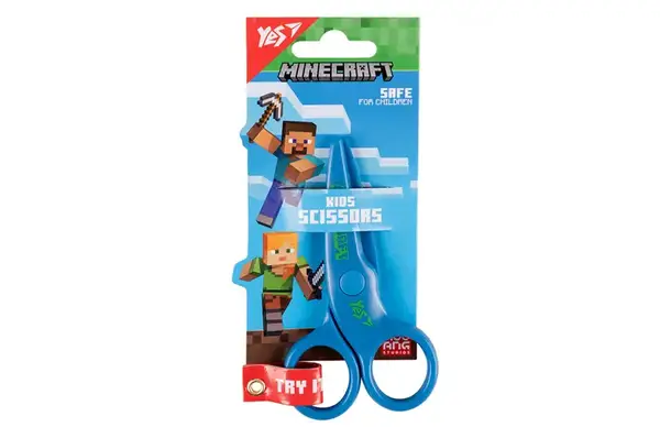 Ножиці Yes "Minecraft" 10,8 см безпечні пластикові 480450 купити