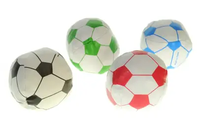 М'яч дитячий м'яконабивний "3,5 в кульку 4шт 7870-79 р.17*17*8см купити