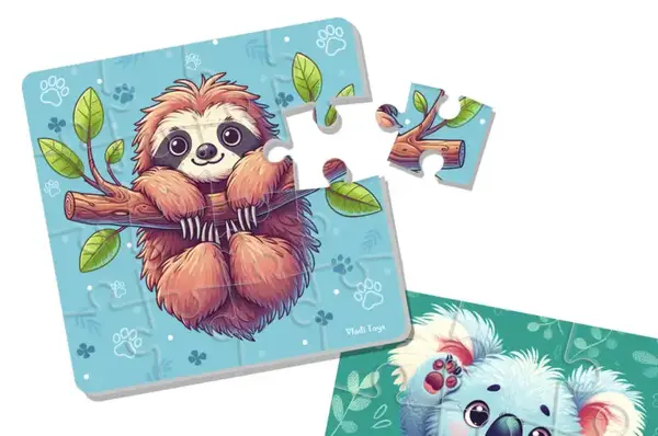 М'які пазли "Лінивець та коала" VT1102-40 Vladi Toys купити недорого в Україні, фото 3