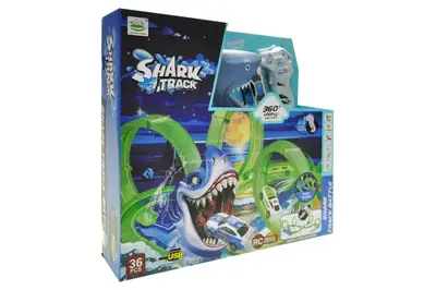 Трек з запуском "Shark Track" на акумуляторі, в коробці 6688-622 купити