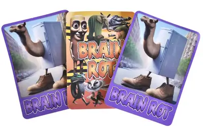 Колекційна фігурка-сюрприз Брейнрот BrainRot Тварини Tik Tok мем, пакет 15.5*7 см купити