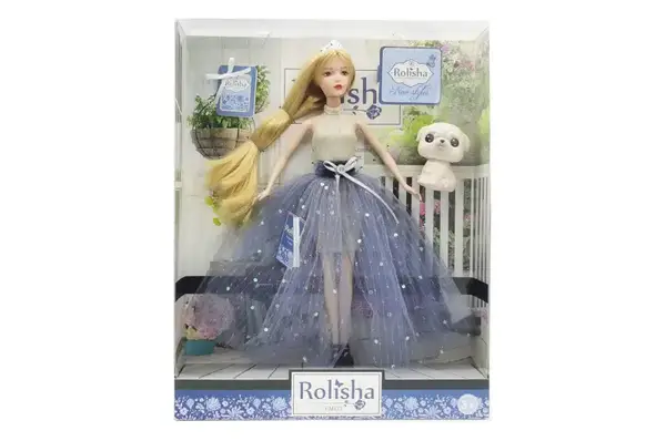 Лялька "Emily" QJ102B З аксесуарами, розмір ляльки - 29 см, коробка - 28.5*6.5*36 см купити