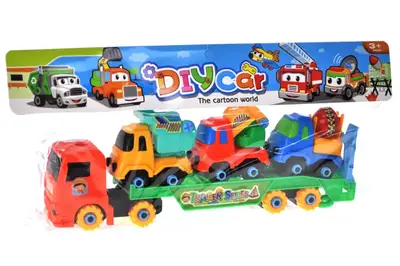 Автовоз конструктор 8636A в кульку р.43x5x6 см YG Toys купити