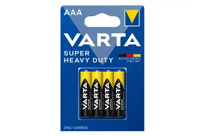 Батарейки сольові 2003 R-03 SUPER LIFE 4 шт. на блістері Varta купити