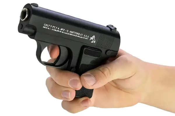 Пістолет металевий C.1 кульки, у коробці р.20x14x4см купити недорого в Україні, фото 2