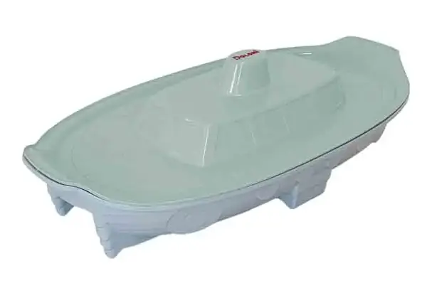 Пісочниця 03355/7 "Кораблик" сіро-м'ятна DOLONI купити недорого в Україні, фото 3