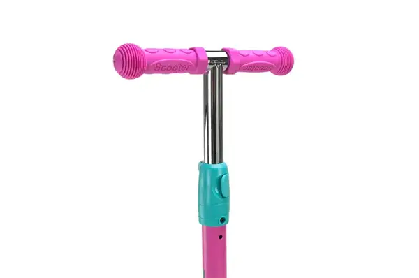 Самокат дитячий 4-х колісний BH2616 Barbie MAXI, колеса PU світяться купити недорого в Україні, фото 4