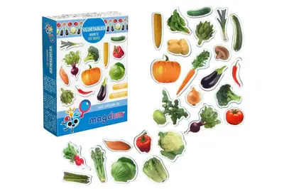 Набір магнітів (агнг.)"Овочі" ML4031-12 EN купити