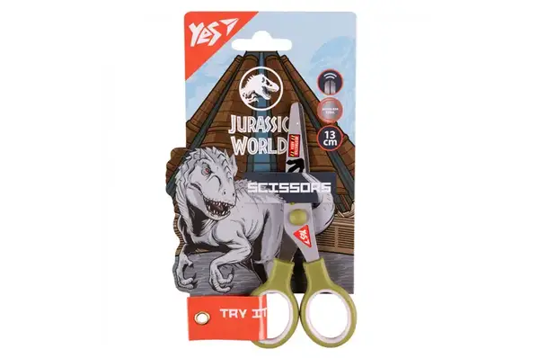 Ножиці Yes "Jurassic world" 13см з принтом на лезі 480443 купити