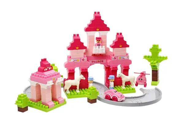 Конструктор блочний 0044 “Замок Принцеси” в коробці ТЕХНОК купити недорого в Україні, фото 2