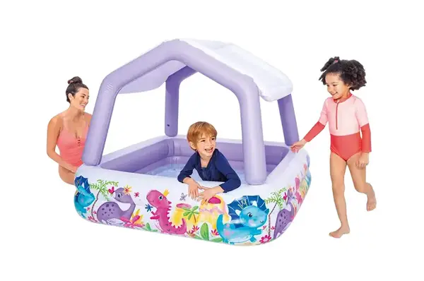 Басейн INTEX "Акваріум" з накриттям в коробці 57470 р.157*157*122см купити недорого в Україні, фото 3