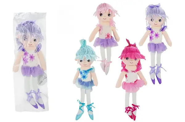 Лялька SEL-0013 мікс 4 види, м'яконабивна пакет 40см купити