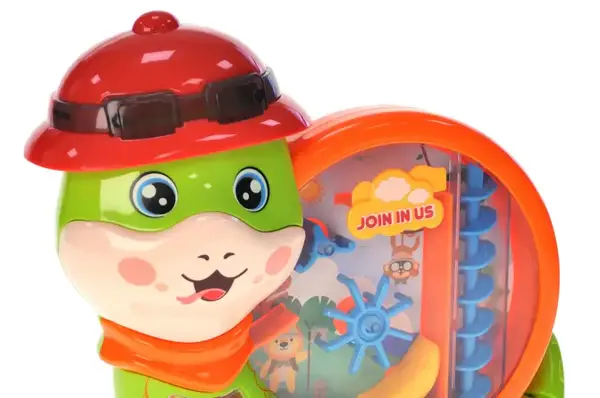 Змія ZR226 на батарейках, їздить, музика, світло, в коробці р.20x7,5x19,5см YG Toys купити недорого в Україні, фото 3