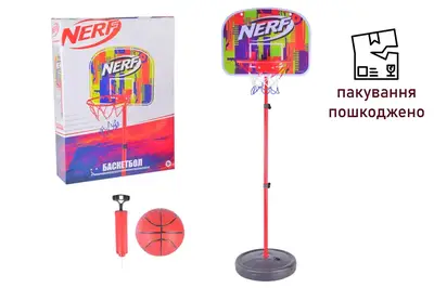 OUTLET Баскетбольний набір, NF706, стійка 140*40 см з м'ячем та насосом, у коробці р. 42*31*8,5 см OUTLET Баскетбольний набір, NF706, стійка 140*40 см з м'ячем та насосом, у коробці р. 42*31*8,5 см купити