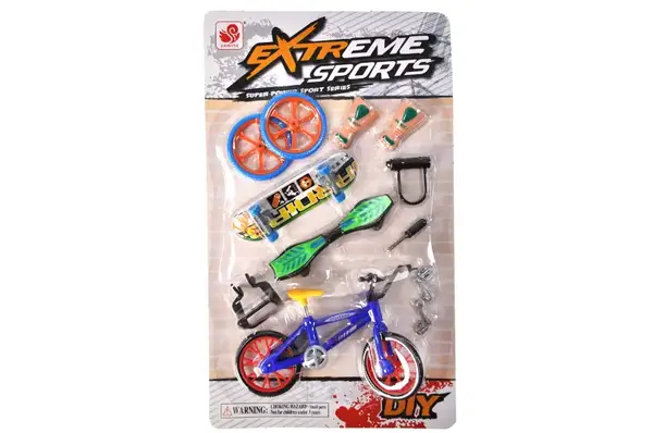 Ігровий набір BX-666A "Fingerboard Skate+BMX" на блістері YG Toys купити недорого в Україні, фото 5