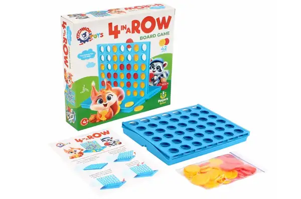 Настільна гра 9734 "Чотири в ряд" ТЕХНОК купити недорого в Україні, фото 4