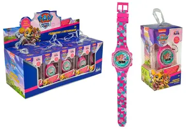 Годинник KH75/001L Paw Patrol зі світлом, дисплей бокс р.32x12,5x13 см Годинник KH75/001L Paw Patrol зі світлом, дисплей бокс р.32x12,5x13 см купити