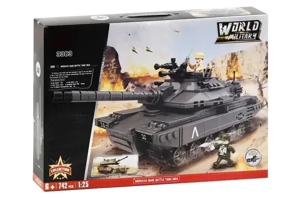 Конструктор "COGO" "Танк" 742дет в коробці 3383 купити