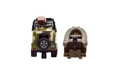 Ігровий набір – LAND ROVER DEFENDER MІЛІТАРІ (з човном) 520191.270 TechnoDrive купити
