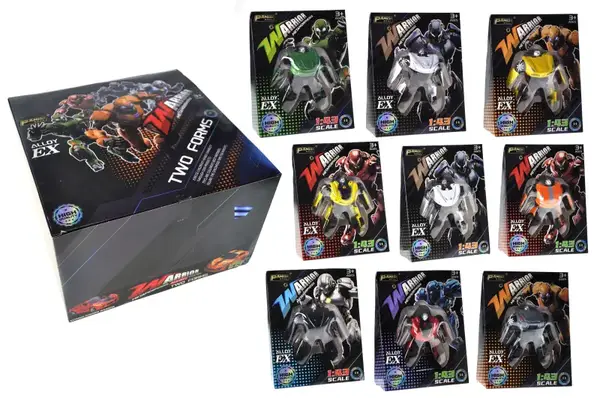 Робот трансформер в блоці 12шт 509-103A р.29,5*30,8*32,5см купити