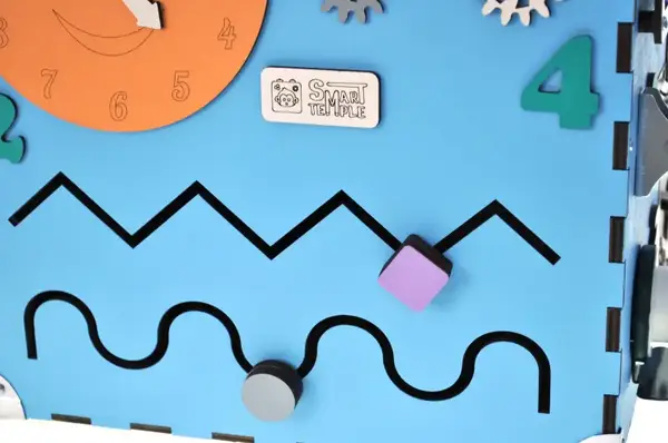 Бізікуб Блакитний 200092 30х30х30 см купити недорого в Україні, фото 7