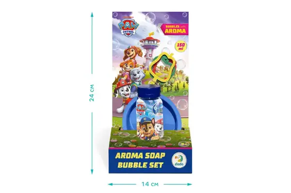 Набір ароматичних мильних бульбашок 200733 «Paw Patrol». Друзі. Об’єм 150 мл DoDo купити недорого в Україні, фото 3