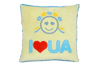 Подушка "I love UA", Tigres купити