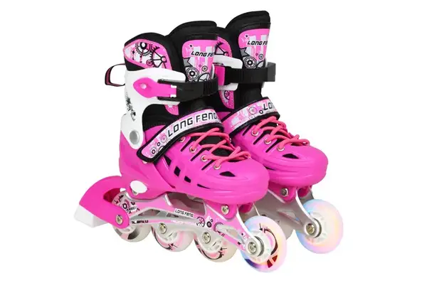 Ролики ковзани 2в1 Ice M (35-38) Pink Maraton купити недорого в Україні, фото 3