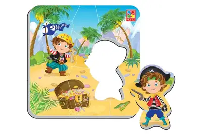 Магнітні пазли 'Пірати' VT3204-09 VladiToys купити