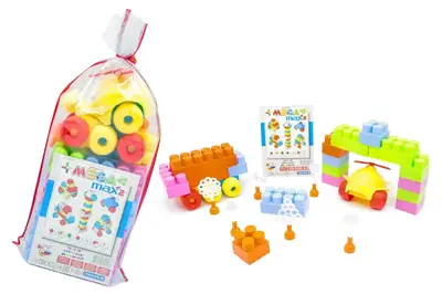 Конструктор блочний 5316 "Мега Макс №2" 44 дет. Maximus купити