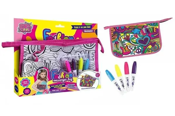 Набір для творчості "Сумочка-розмальовка" в коробці JX20112-4 р.27*3*22см купити