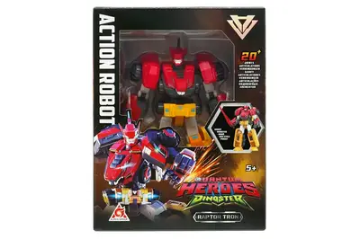 Фігурка DINOSTER - РАПТОР ТРОН (12,7 см, з аксес.) EU580872 купити