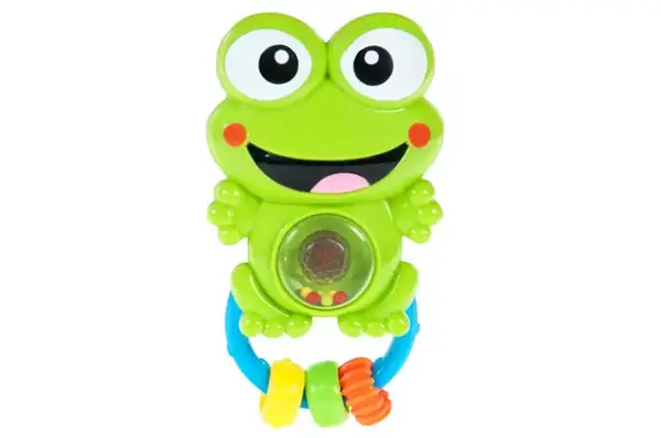 Брязкальце 56008 "Жабеня" на батарейках, музика, світло, на блістері р.20x3,5x15 см YG Toys купити недорого в Україні, фото 3