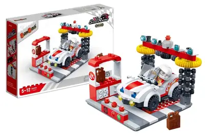 Конструктор "Швидкісні гонки" (219 елм.) 8639 Автомийка / Banbao купити