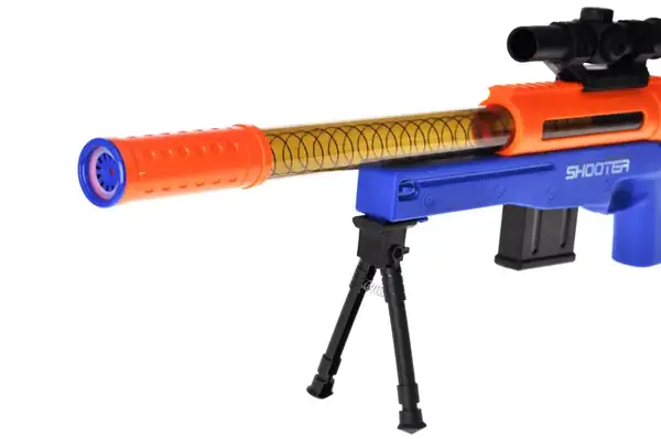 Помпова рушниця 108-401 в коробці р.68x6,5x16 см YG Toys купити недорого в Україні, фото 4