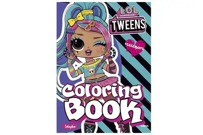 Розмальовка зі стікерами Tweens Emma Emo LCB8 IDEYKA купити