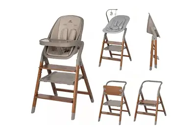 Стілець для годування CRL-16701 Shadow Beige "Ergo" темно-бежевий CARRELLO купити