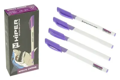 Ручка гелева HG-811 "White Shark" фіолетова HIPER купити