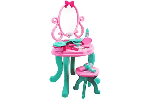 Косметичний столик з дзеркалом 2666 "LOL" на ніжках, в коробці ТЕХНОК купити недорого в Україні, фото 3