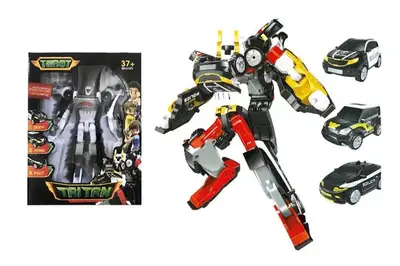 Робот 249 перетворюється у 3 машинки,у короб. 28*10,5*22см купити