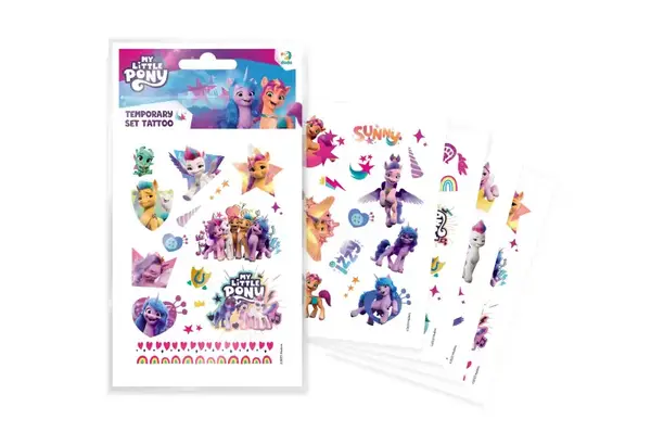 Набір дитячих тимчасових татуювань "My Little Pony" 200437 DoDo купити