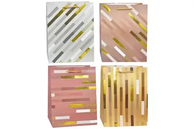 Подарунковий паперовий пакет 3329M р.25x11x32 см купити