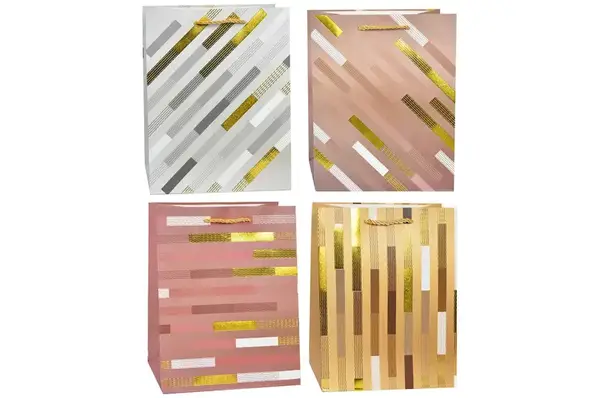 Подарунковий паперовий пакет 3329M р.25x11x32 см купити