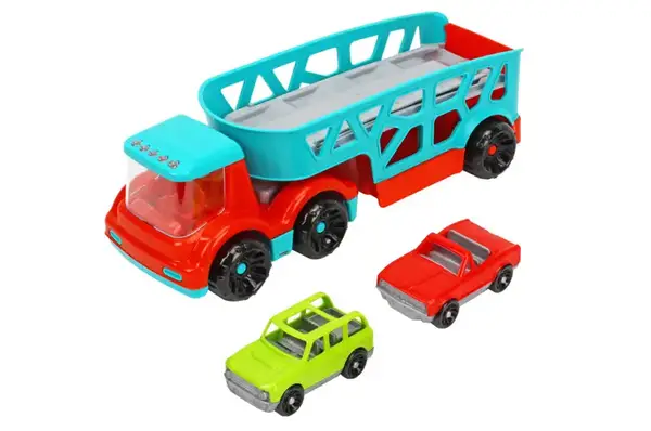Автовоз 0938 з машинками, в коробці ТЕХНОК купити недорого в Україні, фото 4