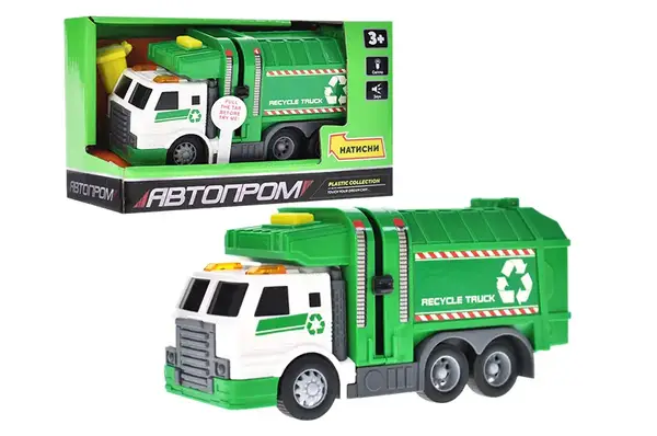 Машина "Автопром" 8000 батарейка, світло, звук, короб.18*10,5*8,5см купити