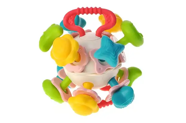 Брязкальце 6046 в коробці р.9,5x9,5x8 см YG Toys купити недорого в Україні, фото 4