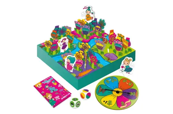 Настільна гра "Crazy Koko. Квіткові феї" VT8055-34 VladiToys купити недорого в Україні, фото 3