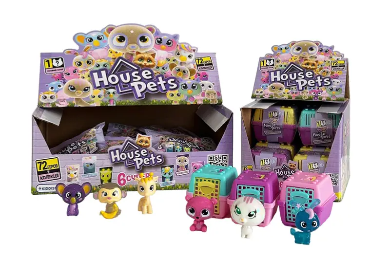 Колекційна фігурка-сюрприз HOUSE PETS – МІЙ УЛЮБЛЕНЕЦЬ (з переноскою, в диспл.) 1065B купити